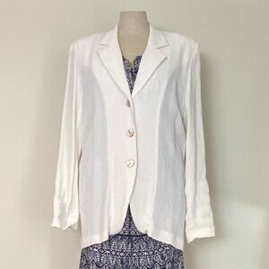 MDG White Summery Jacket
